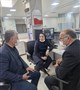 بازدید ریس اداره بیماریها و مراکز تشخیصی و درمانی معاونت درمان دانشکده از بیمارستان غرض شهرستان