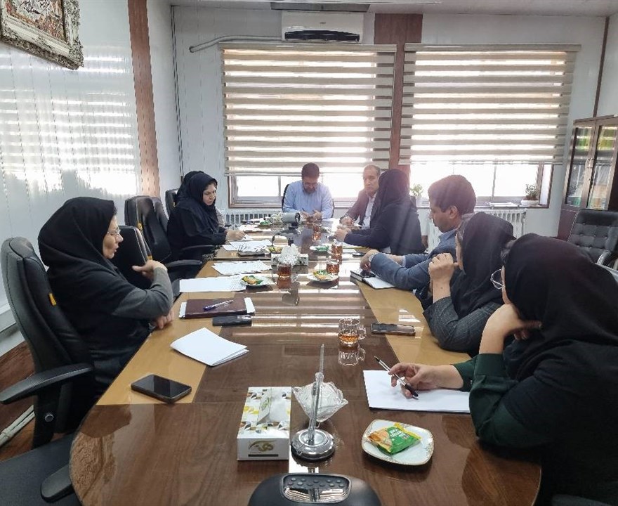 بازدید دکتر فیاض بازرس وزارت بهداشت  از معاونت درمان دانشکده علوم پزشکی سیرجان